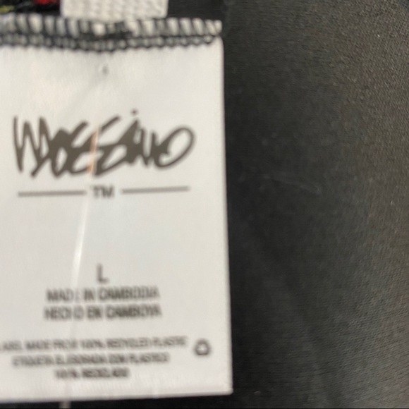 Mossimo Black And Multi Print Swim Top NWT - Picture 7 of 10